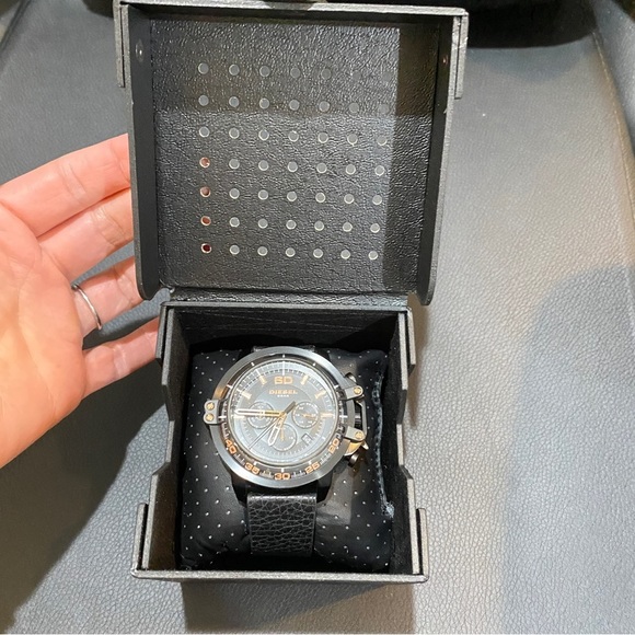 Diesel Other - New! Diesel Watch Men 5 Bar Big Face - Fresh Battery